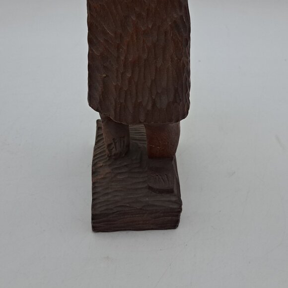 Jamaican Carved Statue - Picture 11 of 11